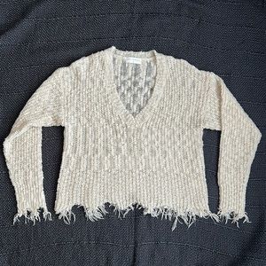 Lightweight Cream Sweater